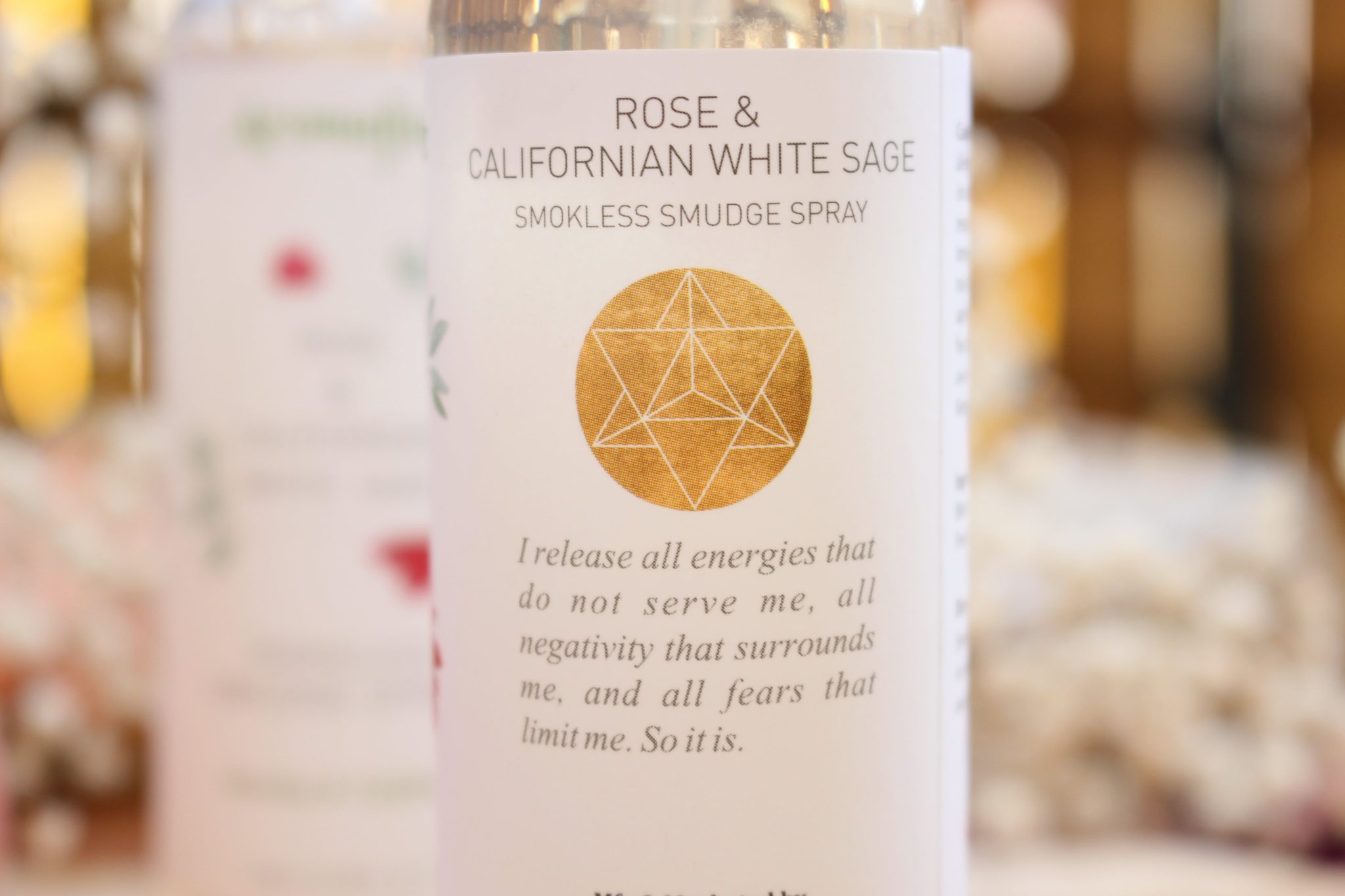 Spray purifiant Sauge Blanche de Californie & Rose