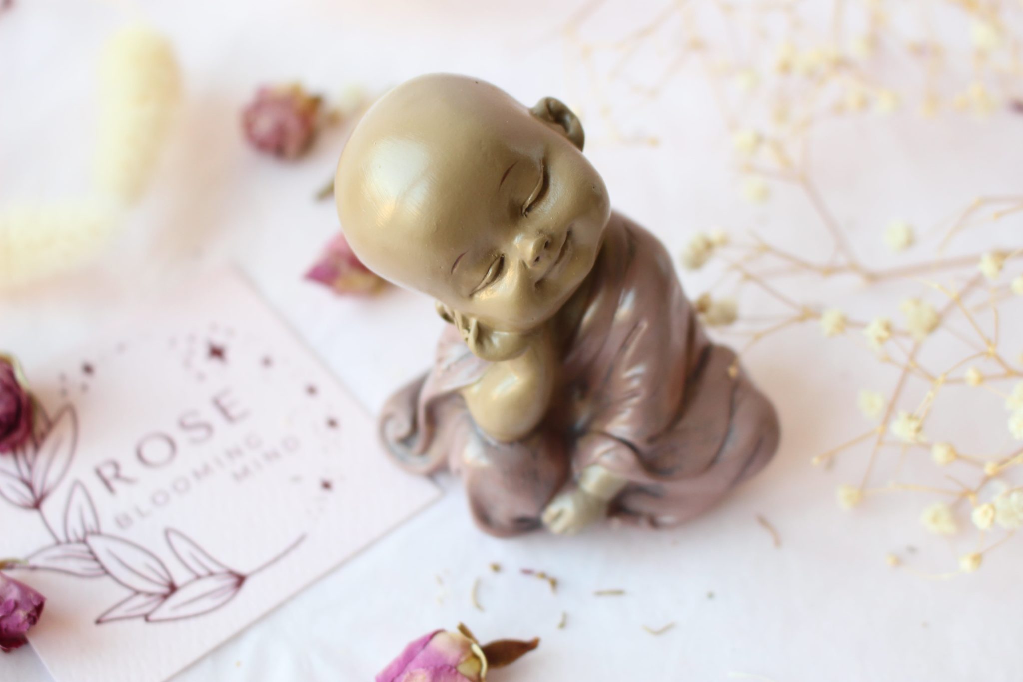Petite Statuette Bébé Bouddha Zen