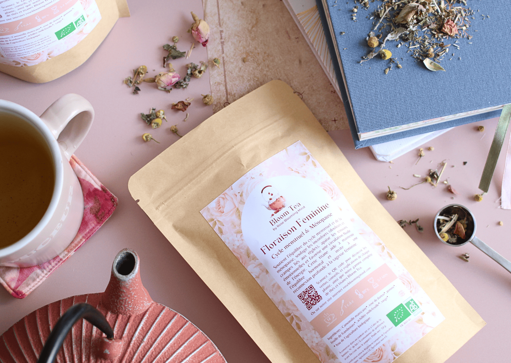 Tisane Cycle Menstruel & Ménopause BIO en VRAC
