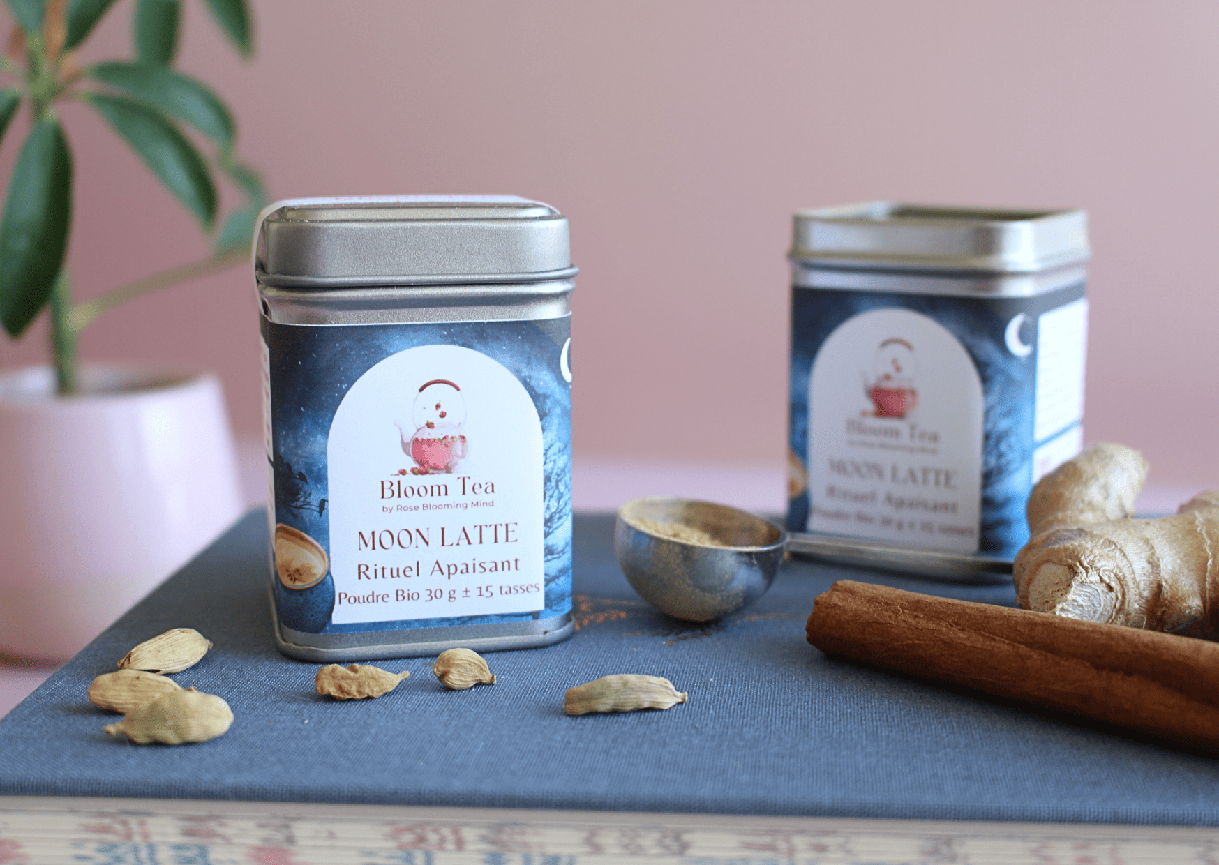 Moon Latte Rituel Apaisant Bloom Tea